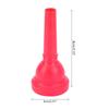 Plastic Trombone Mouthpiece Detachable Nozzle Alto Trombones Horn Mouthpiece Gift for Trombone Player Beginners