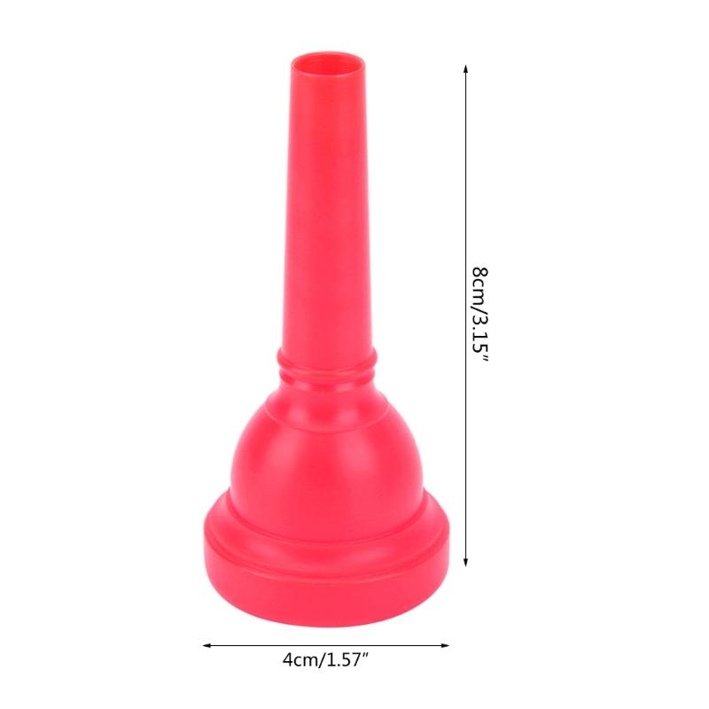Plastic Trombone Mouthpiece Detachable Nozzle Alto Trombones Horn Mouthpiece Gift for Trombone Player Beginners