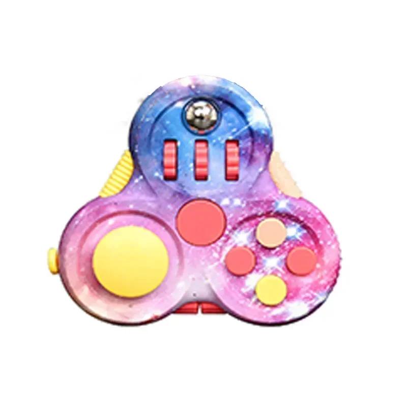 Rotating Magic Bean Adult Antistress Fidget Toy Autism ADHD Stress Relief Fingertip Toys For Kids Fidget Pad