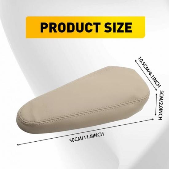 Fits Lexus GX470 2003-2009 Leather Front L/R Seat Armrest Cover Beige Tan