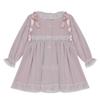 Artesania Granlei Girls Crew Neck Relaxed Fit Long-Sleeved Dress