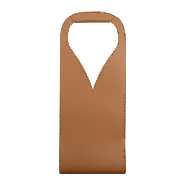 Wine Bag Holder PU Leather Wine Case with Soft Interior Wine Bag for Wine Enthusiasts Waterproof Wine Pouches Sleeve