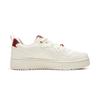 Li Ning Tianji Soft Slip Resistant, Abrasion Resistant, Height Increasing Low Top Skateboard Shoes Women's White Red AGCW068-5