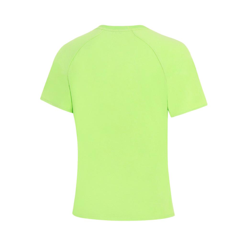 Li-Ning Fashionable Breathable Short Sleeve Sports Leisure T-Shirt Women tops Green ATSW414-11