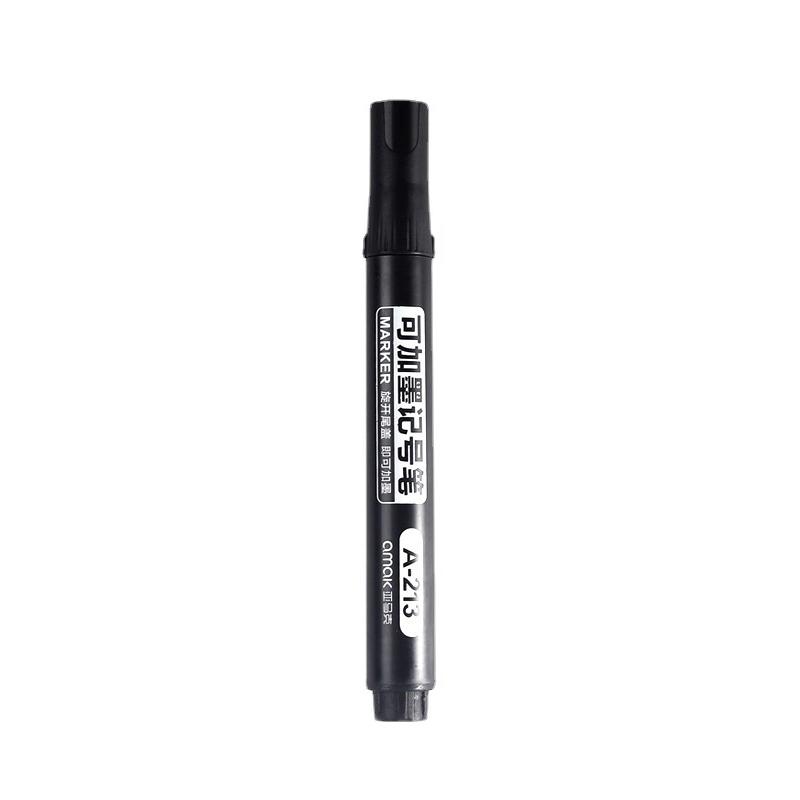 

1/3/10pcs Permanent Marker,Oil-Based Ink,Large Nib,Waterproof,Quick-Drying For Logistics Express Delivery And Marking Purposes