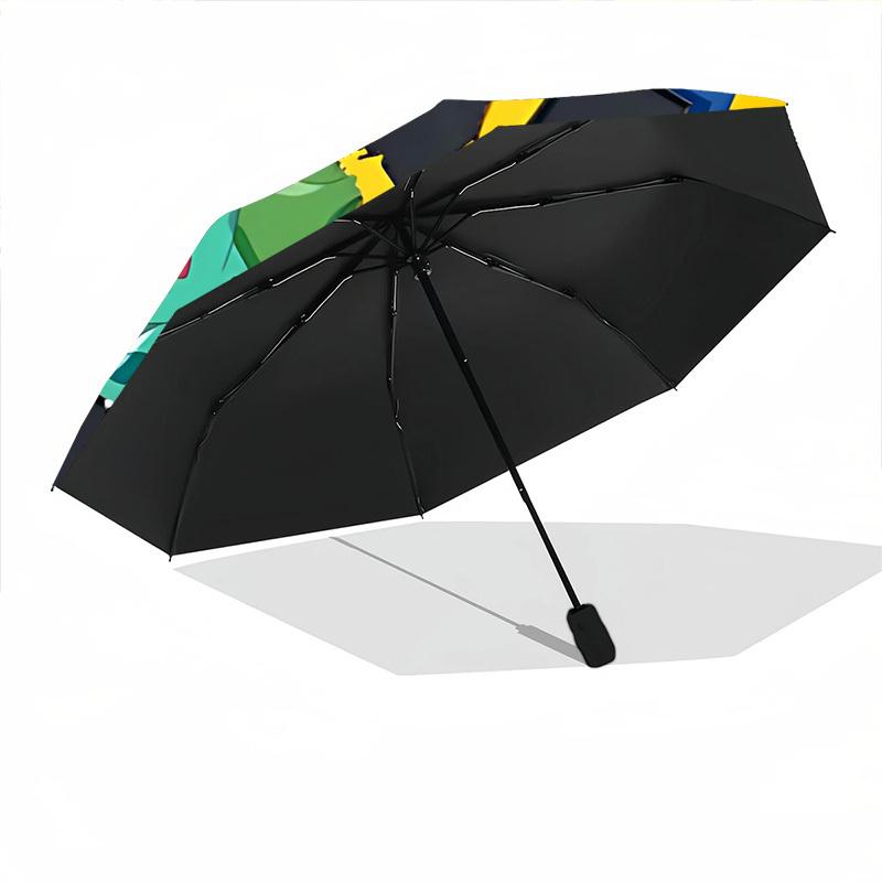 1pc Pokemon, Pikachu Umbrella Portable Home Essential Umbrella Folding Umbrella Durable Iron Frame Yy251128081