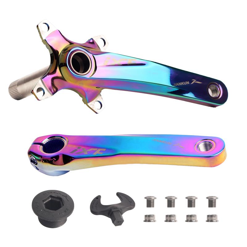 

Интегрированный шатун IXF, шатуны MTB для велосипеда, Hollowtech 104 Bcd, 2 короны, 32/34/36/38T, соединение для горного велосипеда Colorful Crankset