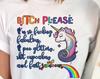 Funny Unicorn Graphic Tee, Sarcastic Saying T-Shirt