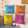 Pillow Case Cartoon S-Smile P-Precures Home Dorm Chair Back Short Plush Double-Sided Printing Office Nap Time Cushion Cover