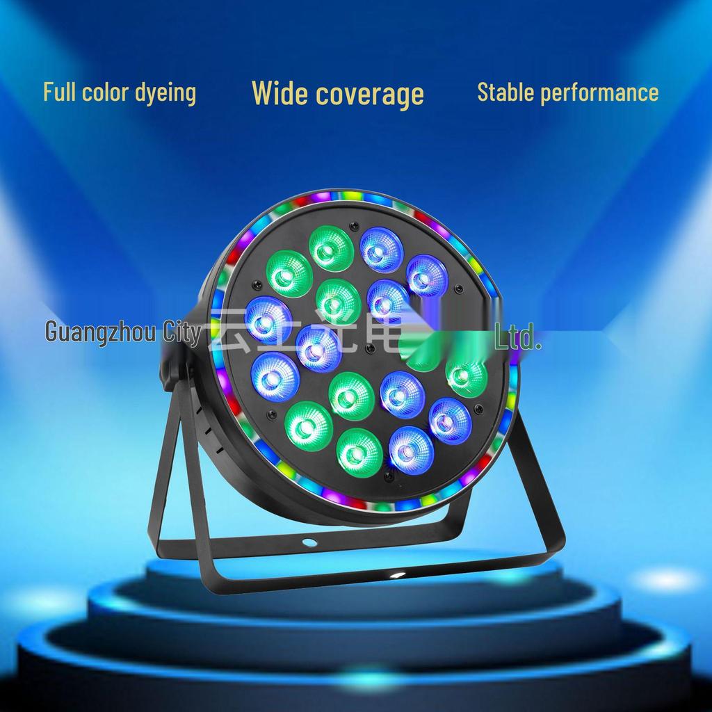 18-Color LED Par Light for Weddings and Dance Studios