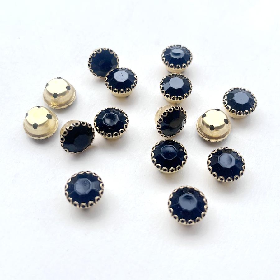 25 kusů náhodných smíšených barev 11mm šicí kamínkové diy šaty zdobené bižuterními doplňky Křišťálové kamínky