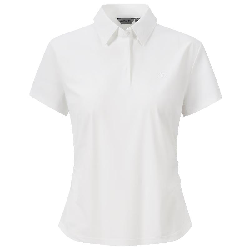 GIOVANNI VALENTINO 2026 New Summer Women s Short Sleeve Polo Shirt M