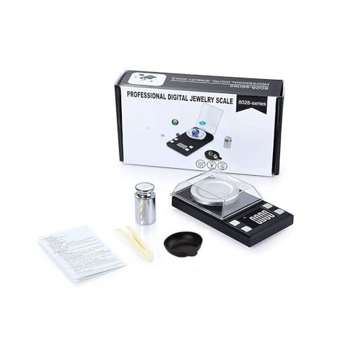 Tragbare Digitale Taschenwaage, 0,001g-100g Präzision, Digitale Waage für den Professionellen Einsatz (100g x 0,001g)