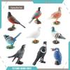 Cross-border Bird Model Ornament: Kingfisher, Magpie, Pigeon, Cuckoo, Barbet, Tit
