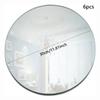 Runtow 6pcs 10/20/30cm Acrylic Round Mirrors For Wedding Centerpieces Table Decor ,Baby Shower Birthday Party Table Decor
