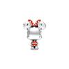 Pandora Disney Series Minnie Bow Charm Women Charm Silver 798880C02