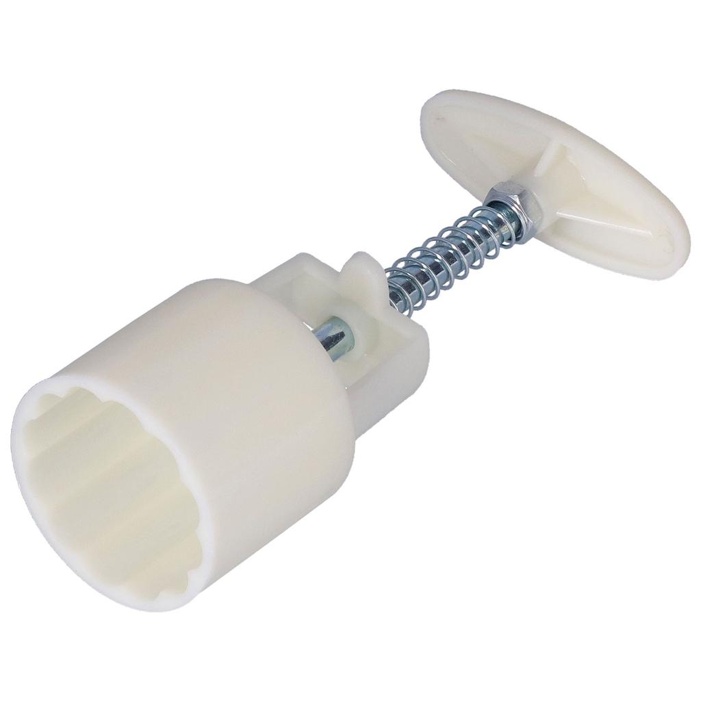 50g HandPress Mooncake Mold Cake Dessert Biscuits Making Mold DIY Baking Tool with 6 Round Stamps