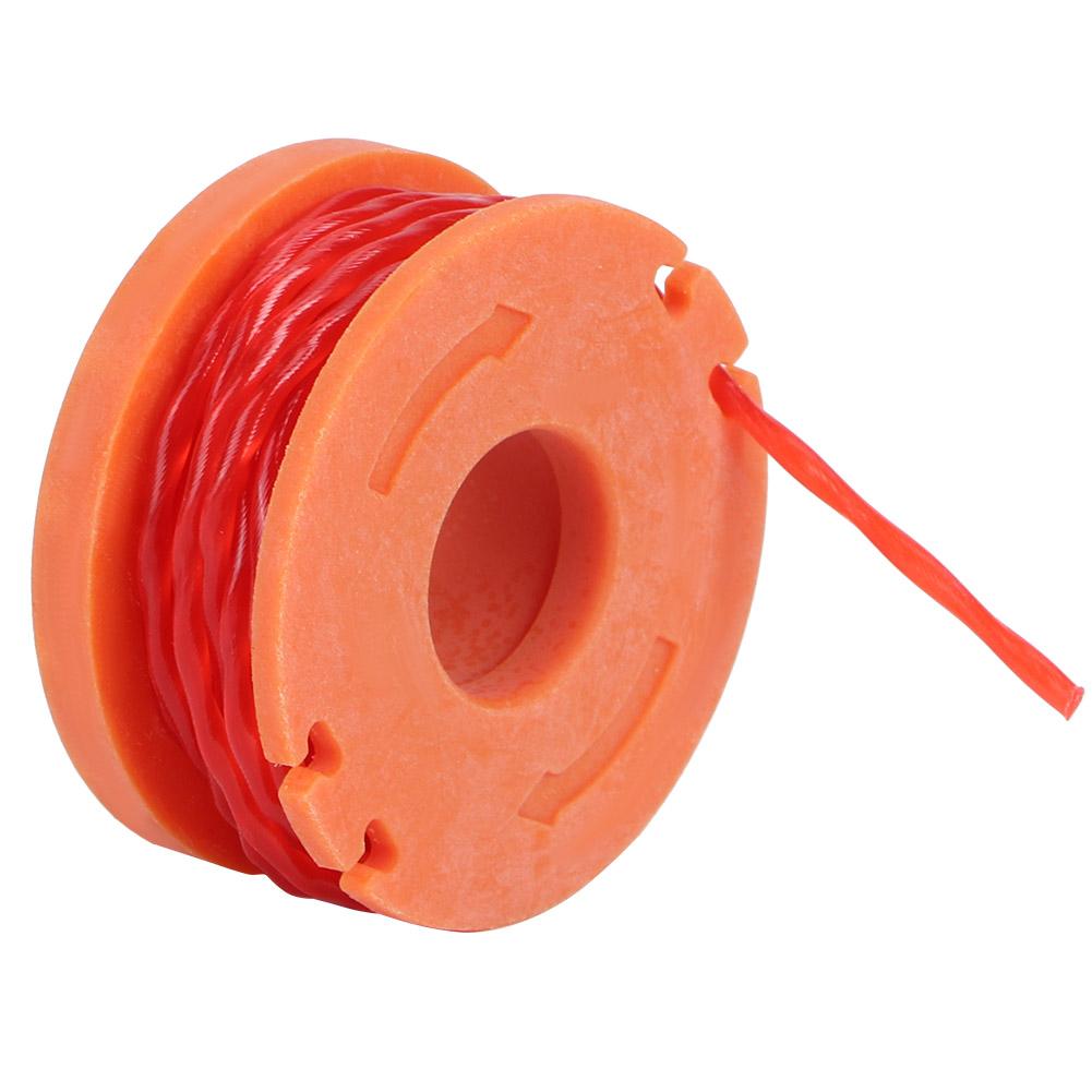 6Pcs Trimmer String Spool Line with Cover Set Accessories Fit for WORX WA0010 Trimmer