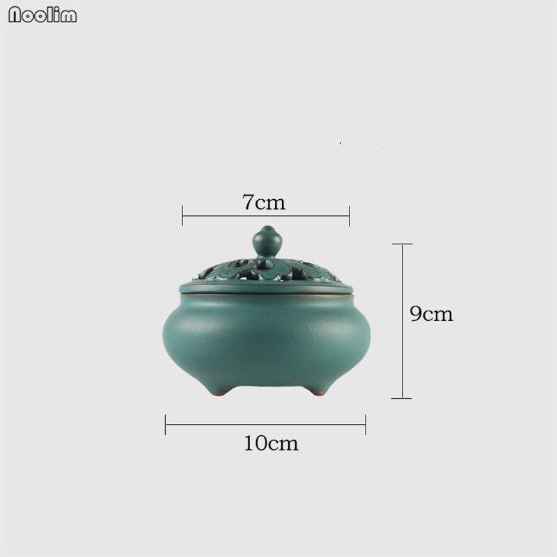 Coil Incense Burner Living Room Ceramic Incense Holder Home Decor Buddhist Teahouse Ornaments