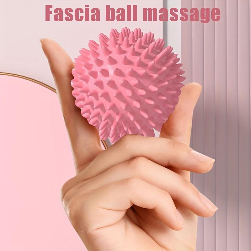 Spiky Massage Balls for Feet, Back, Hands, Muscles - Firm, Medium and Soft Spiked Massager Rollers for Plantar, Exercise