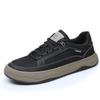 Board Schuhe Leder Herrenschuhe Sommer Mesh atmungsaktiv Sport Freizeitschuhe Herren vielseitige Plateau weiße Schuhe