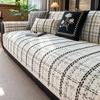 Medieval Style Chenille Slipcover Funda Sofa Mats Housses De Canape Living Home Non-slip Scottish Sofa Cushion Couch Sofa Covers