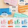 Nikken Cancelleria Poplette Pen Rosa Ciliegia Custodia Verticale/Orizzontale, Righe, PLPS-PK