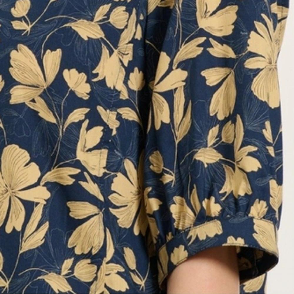 Bcbg Autumn Flower Printing Blouse B5f7b406
