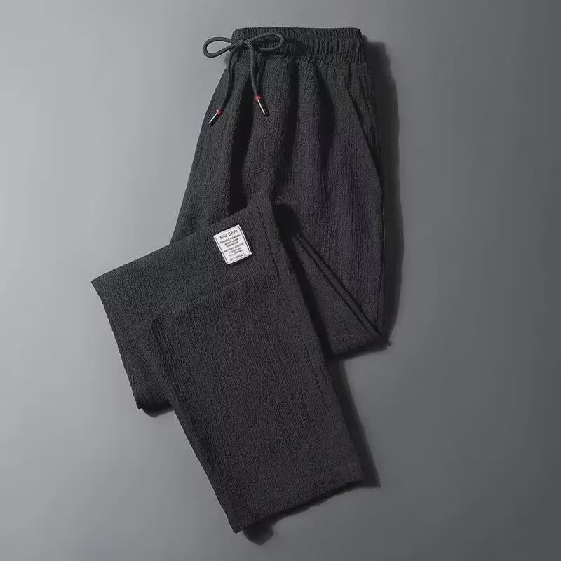 Men's Ice Silk Quick-Dry Casual Trousers for Summer