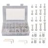 1600 Pcs M2 - M5 Hardware Kit, 304 Stainless Steel Metric Screw Assortment