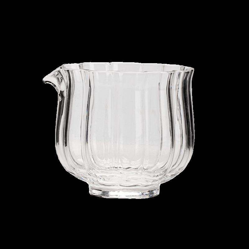 Small Transparent Heat-Resistant Glass Zen Lotus Gong Dao Bei Tea Cup Separator