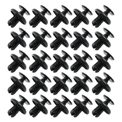 25pcs Fastener Clips Push Clips Replacement Hood Engine Under Cover Clips Car Interior Part Easy Installation