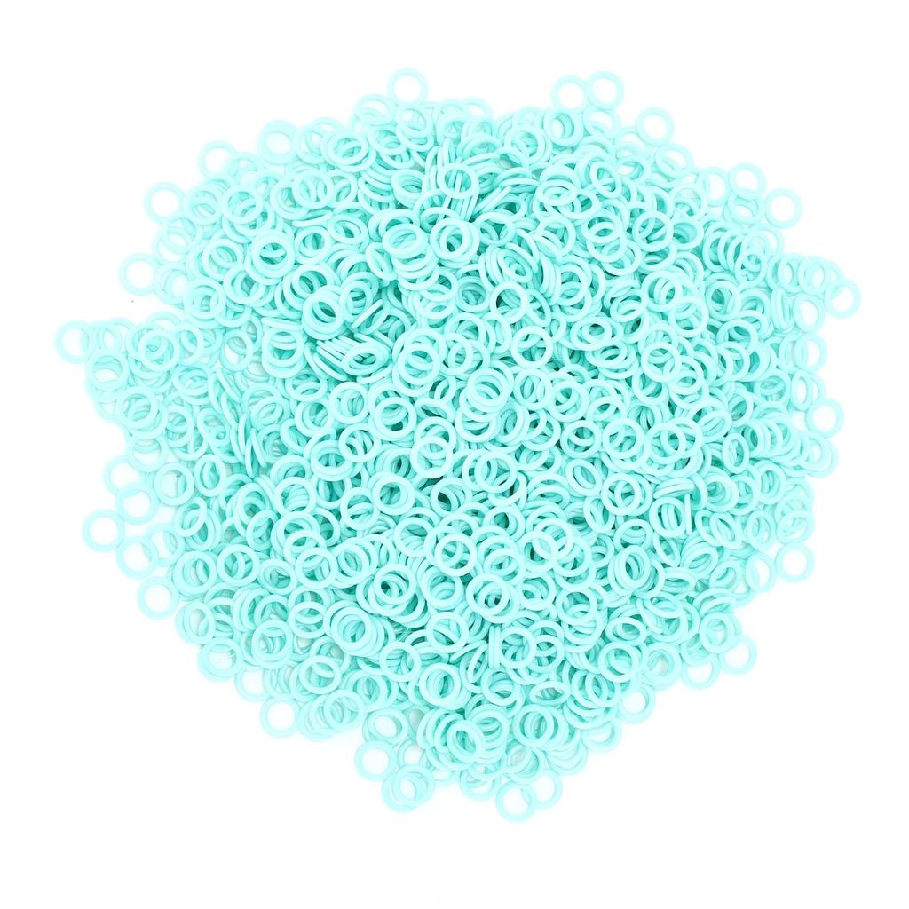 2000pcs Stitch Markers Colorful Plastic Round Locking Stitch Counters for Crocheting Sewing Knitting Craft