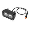 Farol de LED de 3 Polegadas Compatível com Ridstar 0 Farol para Veículo Elétrico de Montanha Conector à Prova d'Água de 3 Pinos
