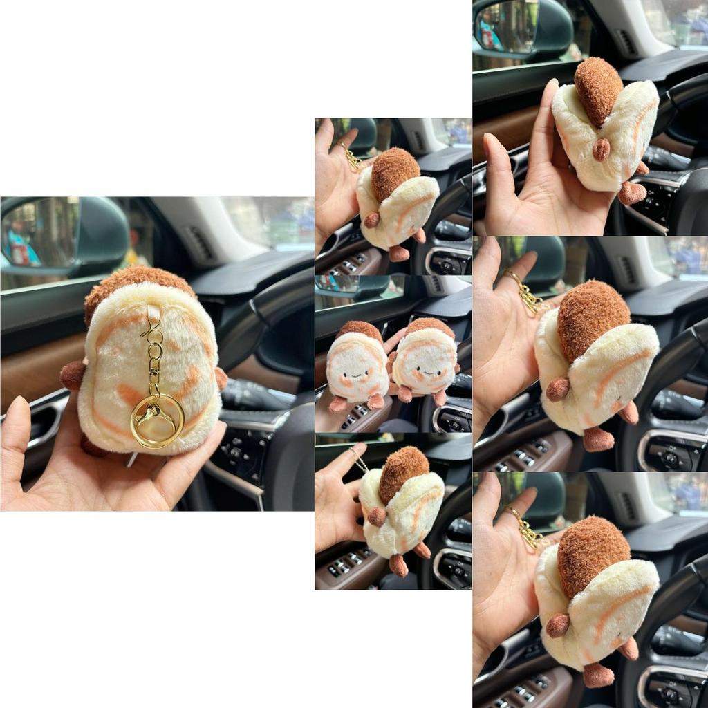 Soft And Cuddly Meat Plush Keychain Doll Great For Stylish Bag Charms And Accessories