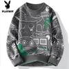 Men's Thickened Warm Knitted Sweater
