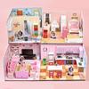 Living Room Pretend Play Paper Doll House Bedroom 3D Paper Puzzle Room  Girls