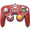Hori Battle Pad GameCube Type Super Smash Bros Wired Controller for Nintendo Switch - Mario Design - Official Nintendo License