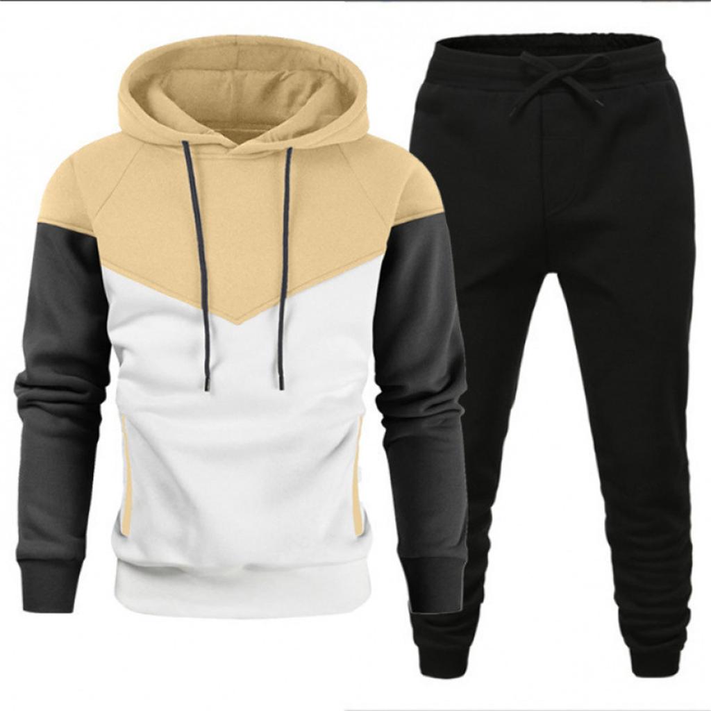 Men's Fall/Winter Hooded Sports Set