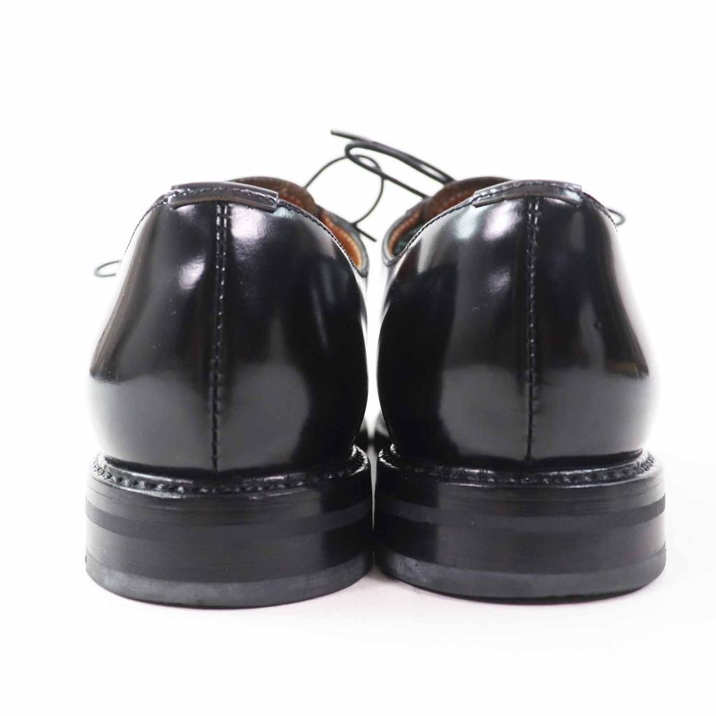 Great CHURCH'S Leather shoes Polished Binder Derby Shoes/ black leather Women 35 Used