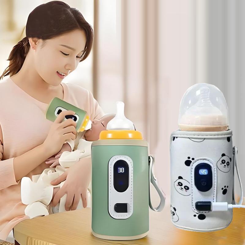 USB Milk Water Warmer Travel Stroller Insulated Bag Nursing Bottle Heater Portable Bottle Feeding Warmer for Traveling