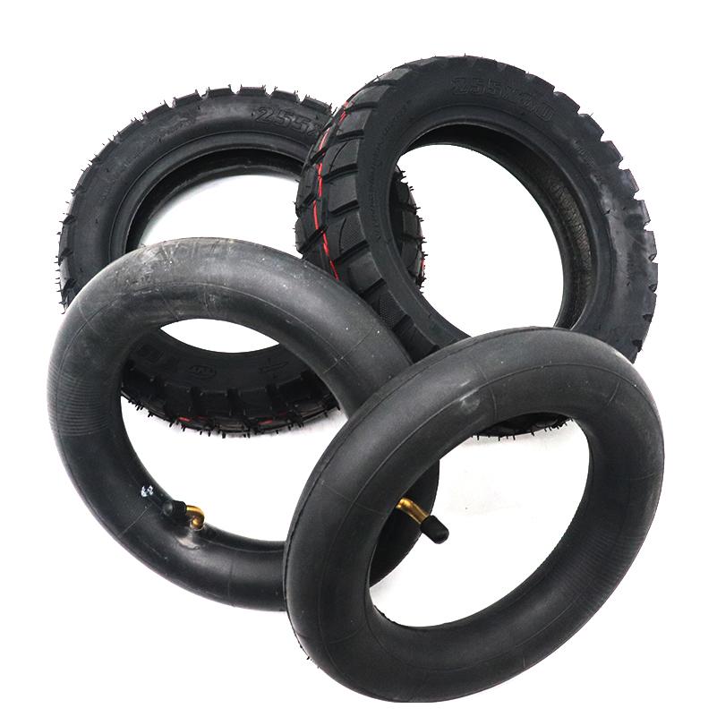 Original 255x80 Outer Tire For KuKirin G2 Max/G2 Master/G3 Pro Kickscooter 80/65-6 10×2.5 Inner Tube Off Road Inflatable Tyre