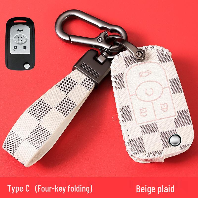 2024 Buick Key Cover for Excelle, Encore, Verano, GL8, GT, LaCrosse & Regal - High-End Model.