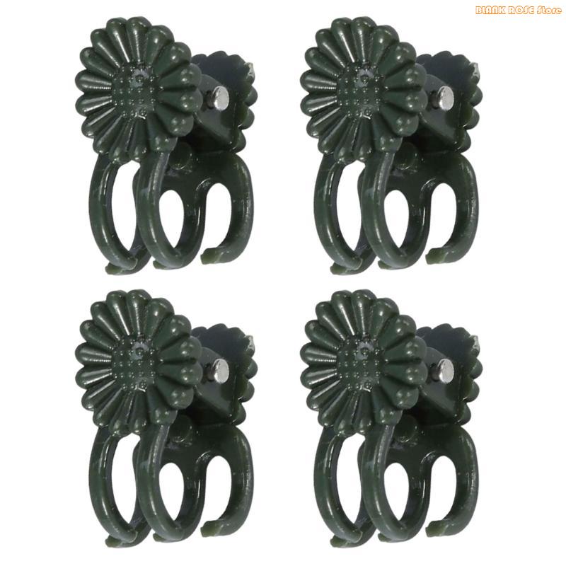 K1AE 20/40/100Pcs Plant Clip Climbing Vine Stem Clasps Tied Flowers