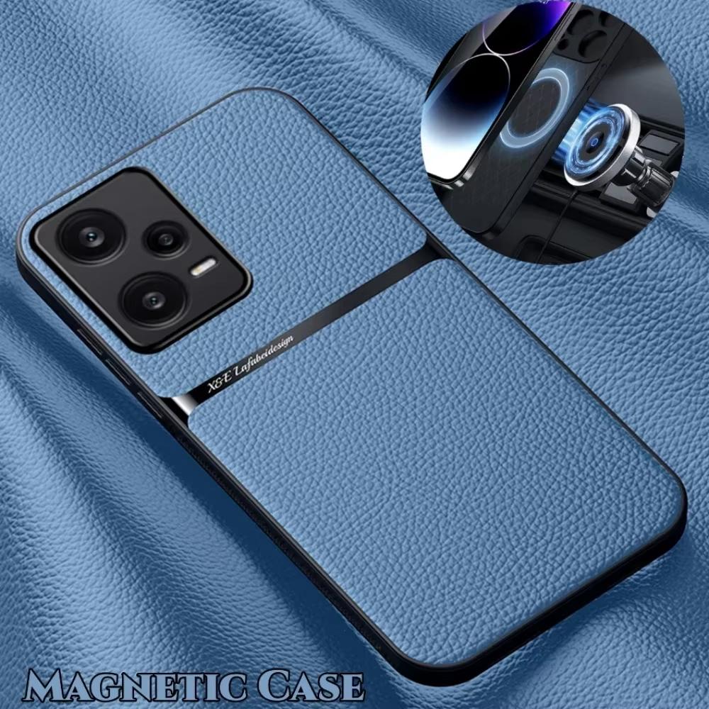 Magnet Leather Case For Xiaomi Redmi Note 14 Pro 5G 13 12 11 4G 11S 14C 13C Poco X7 M6 Shockproof Cases Protective Back Cover