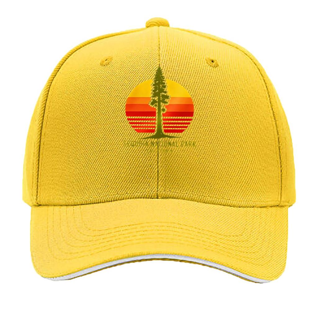 Baseball Cap with Geometric Print Casual Sport Cap for Unisex Outdoor Activities FatherS Day Bir Sandwich Baseball Cap