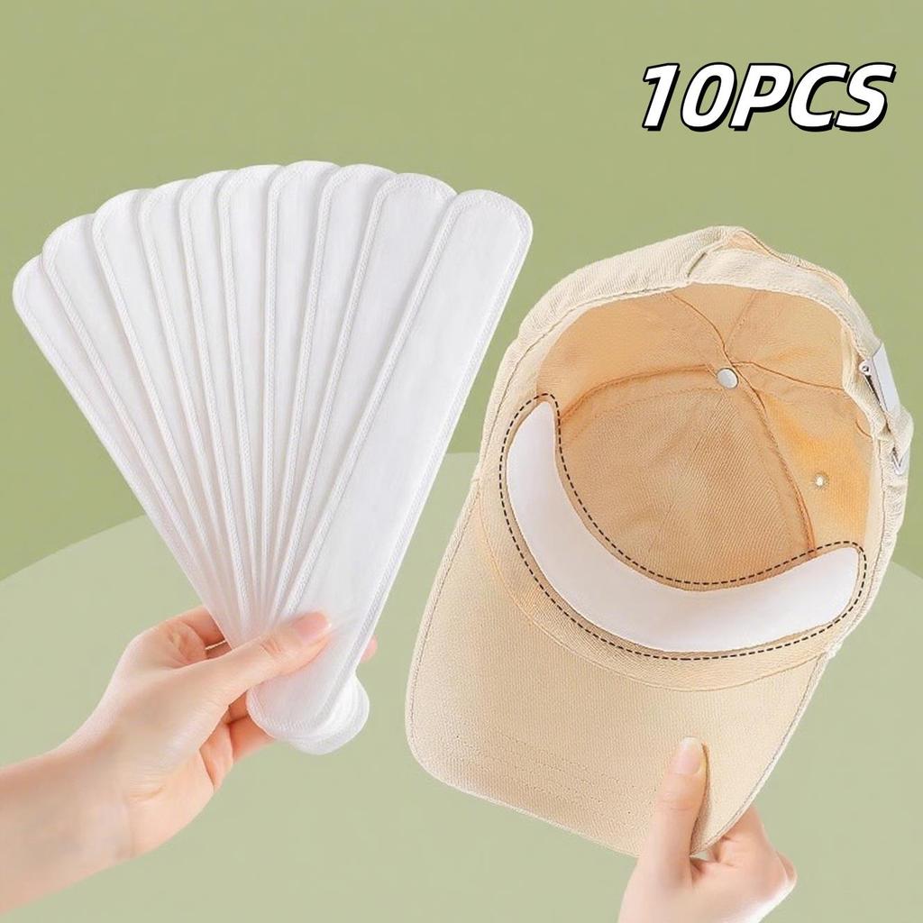10/100ks Neviditelné nálepky na klobouk absorbující pot, podšívkové pásky, potítka, kšilty, redukce velikosti čepic, protiznečišťovací proužky, podložky, páska