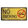 DORA Tin Sign OPENCLOSED Free WIFI License Plate Store Wall Decor Restrooms Tin Sign Vintage No Smoking WC Metal Sign Painting Plaques Poster