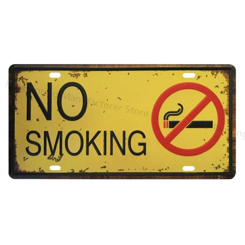 DORA Tin Sign OPENCLOSED Free WIFI License Plate Store Wall Decor Restrooms Tin Sign Vintage No Smoking WC Metal Sign Painting Plaques Poster