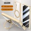 For Samsung Galaxy Z Fold 8Ultra Swivel Alloy Bracket Magnetic & Bracket & Ring 3in1 Tempered Glass Film For Magsafe Phone Case